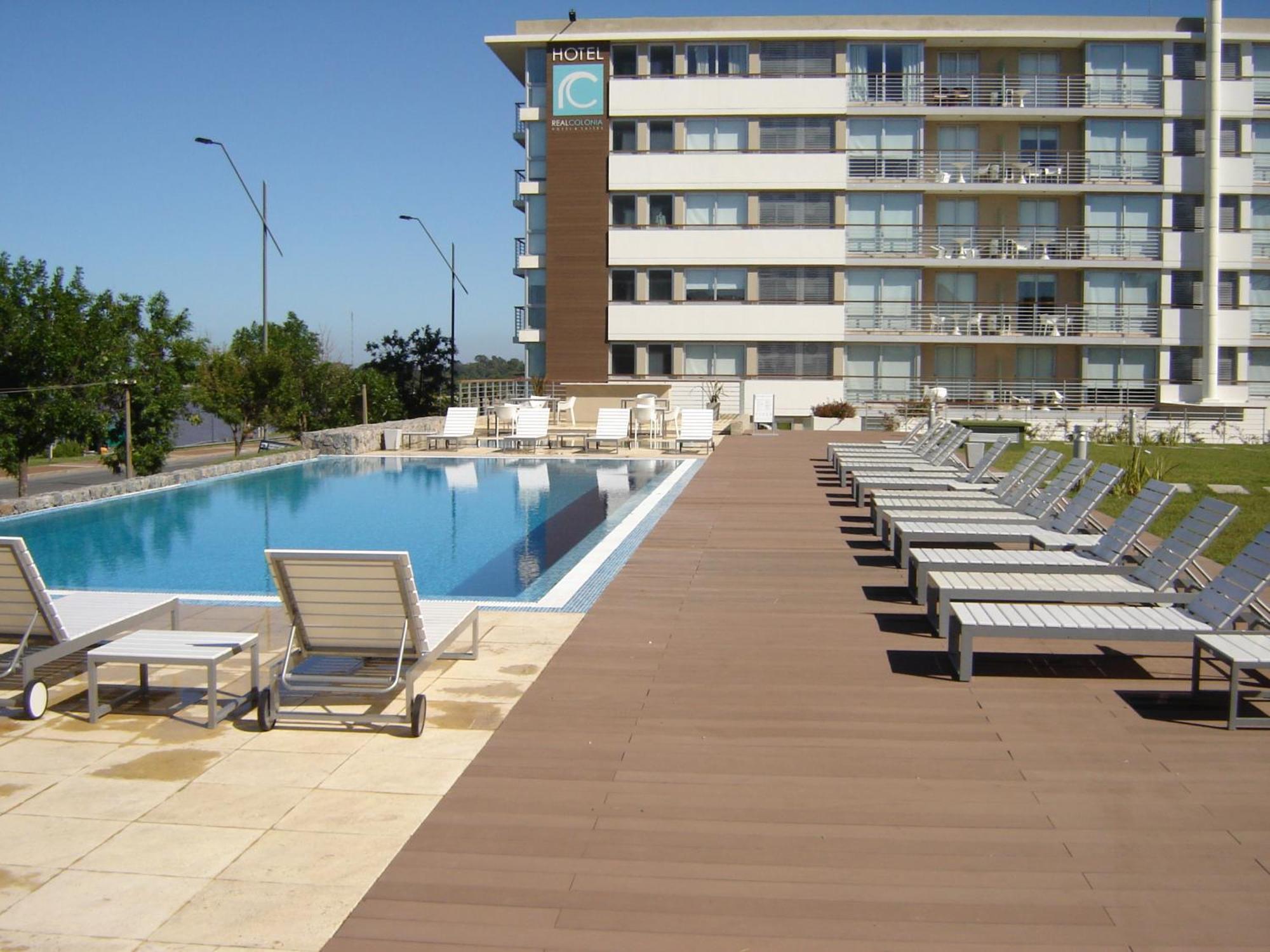 Real Colonia Hotel & Suites โกโลเนีย เดล ซากราเมนโต ภายนอก รูปภาพ